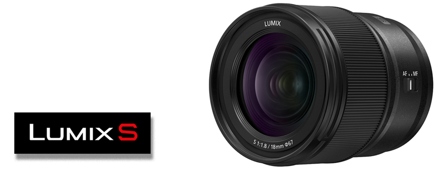Panasonic amplía su gama de objetivos LUMIX S con el nuevo 18 mm F1.8